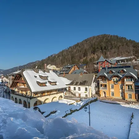 Penthouse Central Apartments Vista Monte Priesnig Tarvisio Exterior photo
